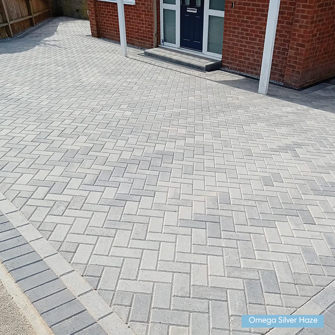 Modern driveway installation