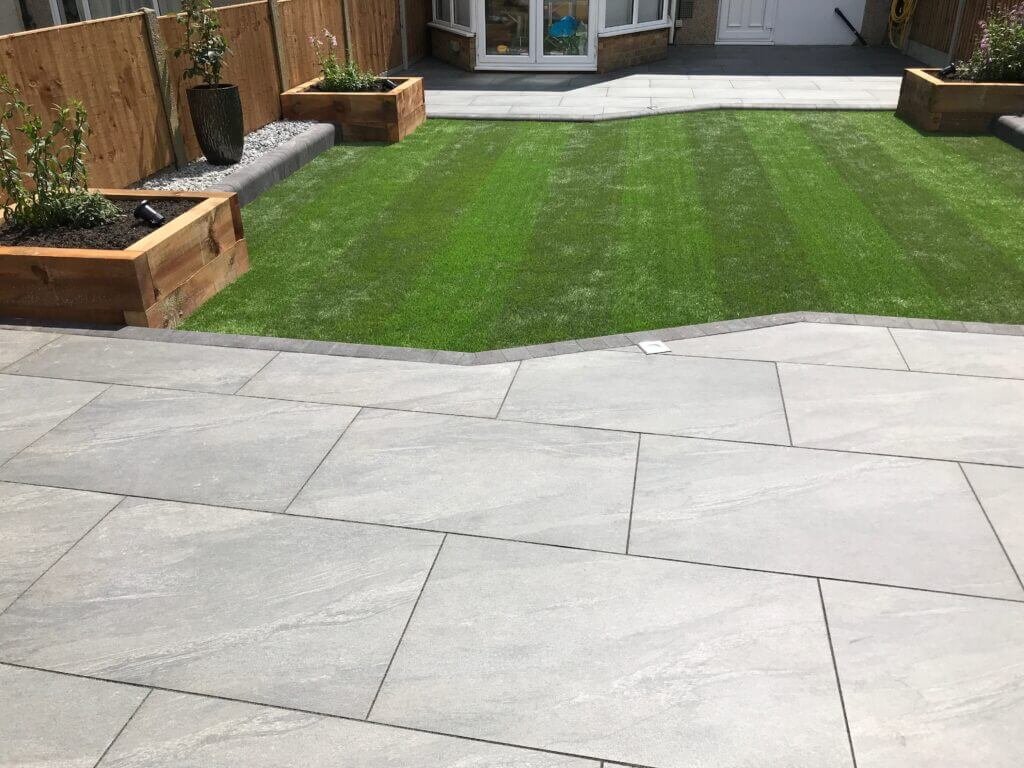 Patio installation in London